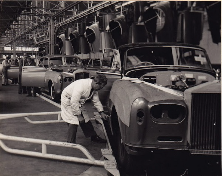 Rolls Royce Motors Fatory Assembly Line